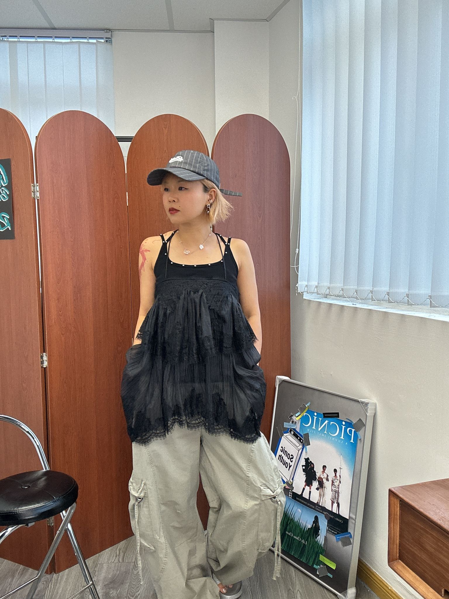 NEW！洗水工裝褲
