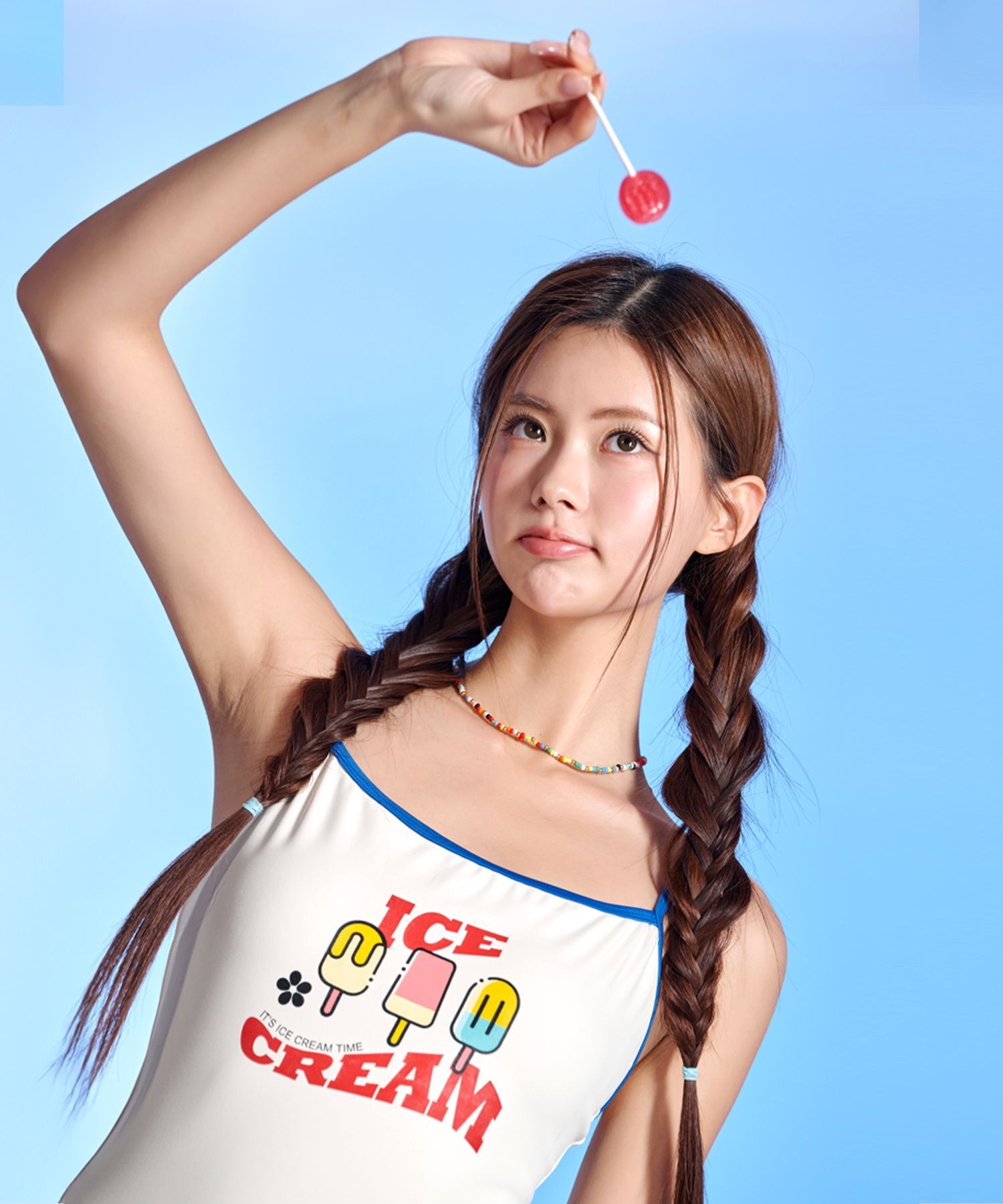 VENDIS 冰淇淋連身泳衣 F503