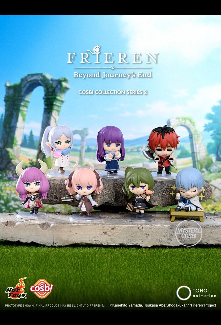 Hot Toys《葬送的芙莉蓮》Cosbi 收藏系列 第二彈（全套 6 款）