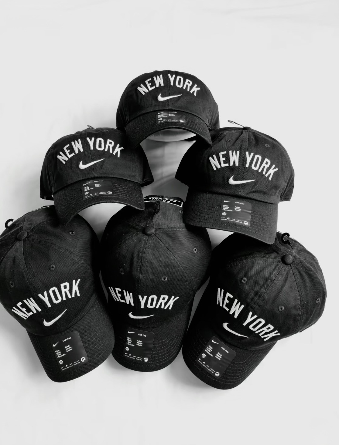 國外限定 New York  X Nike Black 紐約 俱樂部 美式 可調式 老帽