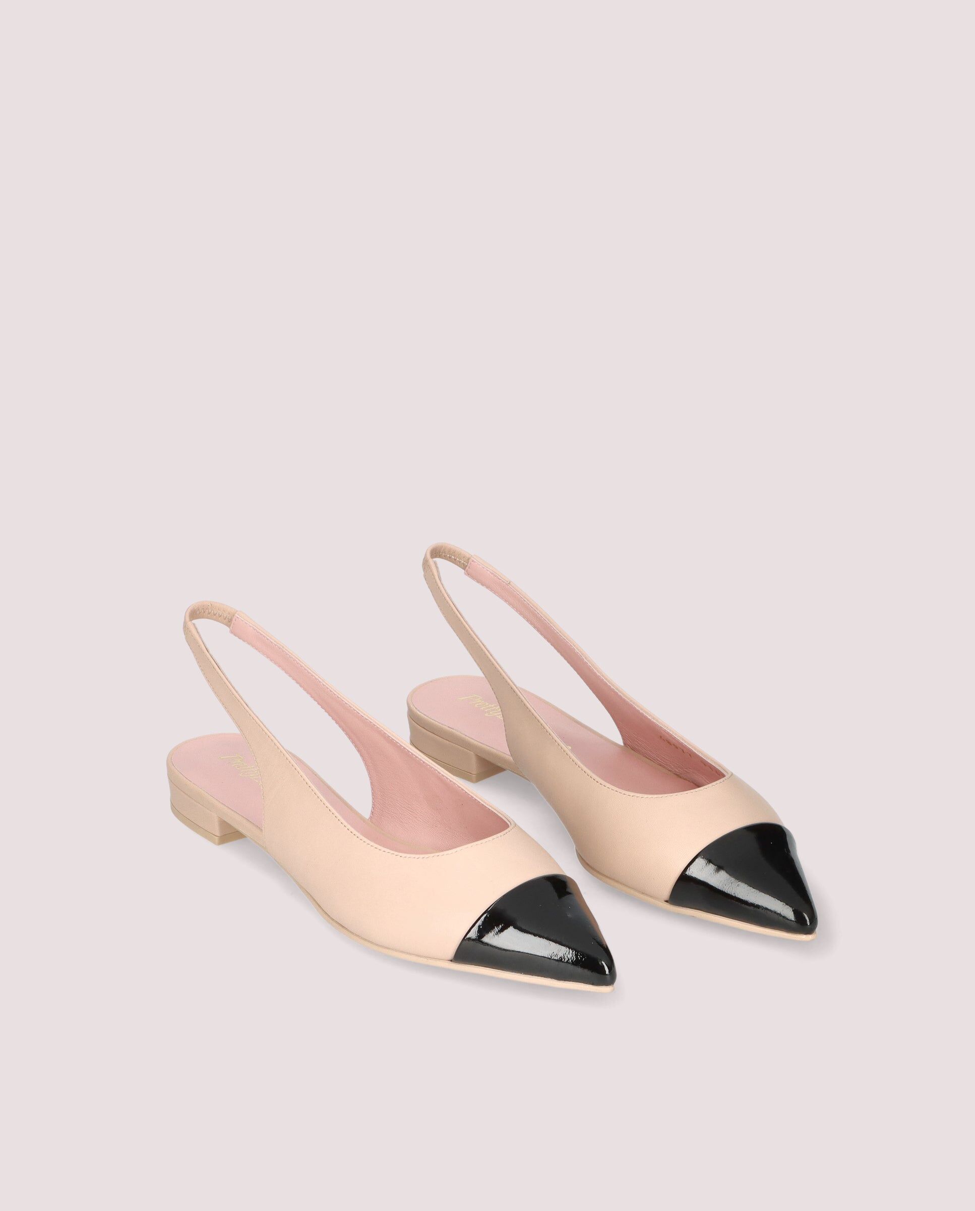 1PB0611-381 [PRETTY BALLERINAS] Clementine Slingback Ballerina In Soft Leather #48977_010 (EU)