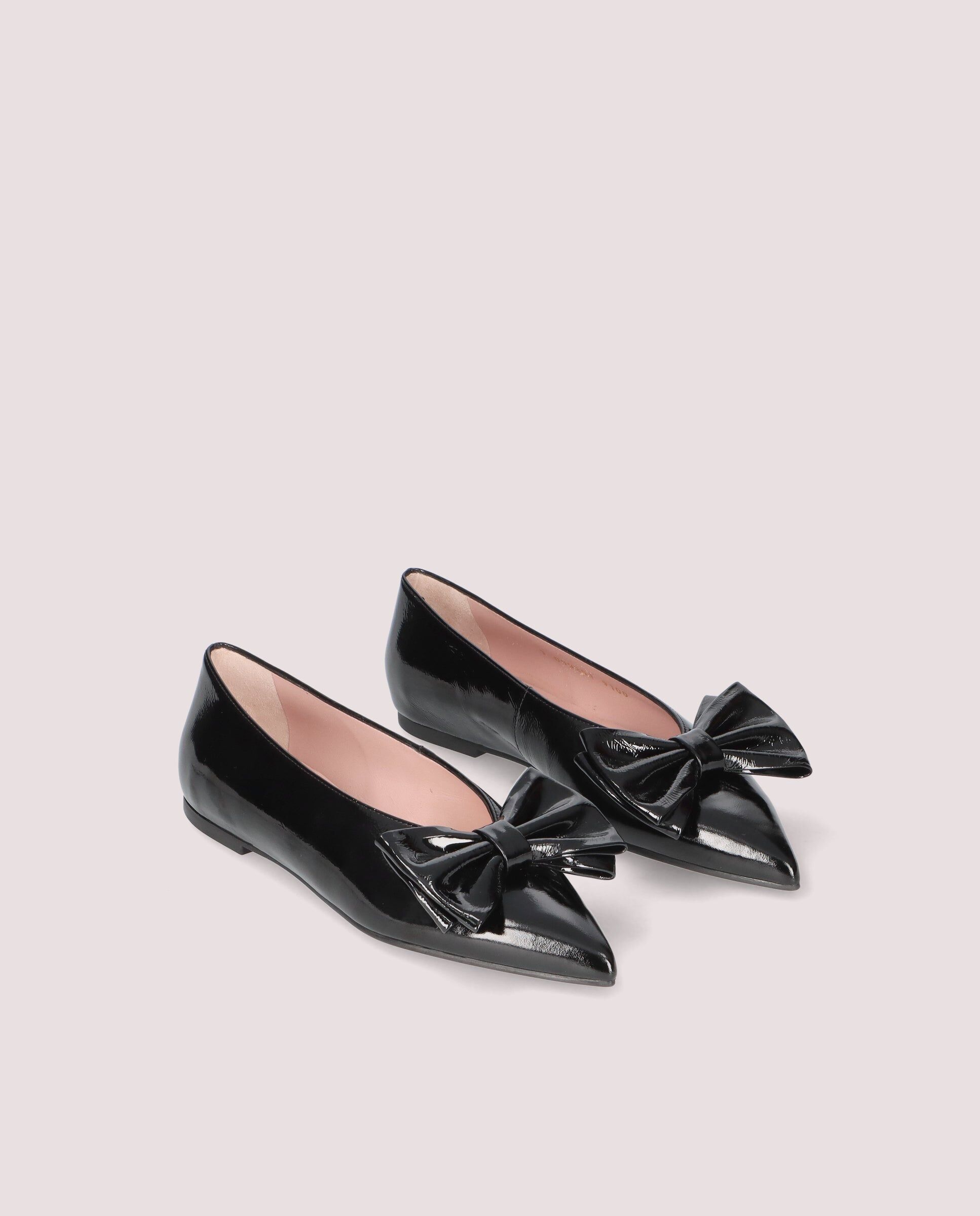 1PB0611-383 [PRETTY BALLERINAS] Ella Ballet Flats Black Patent Leather #52595_001 (EU)
