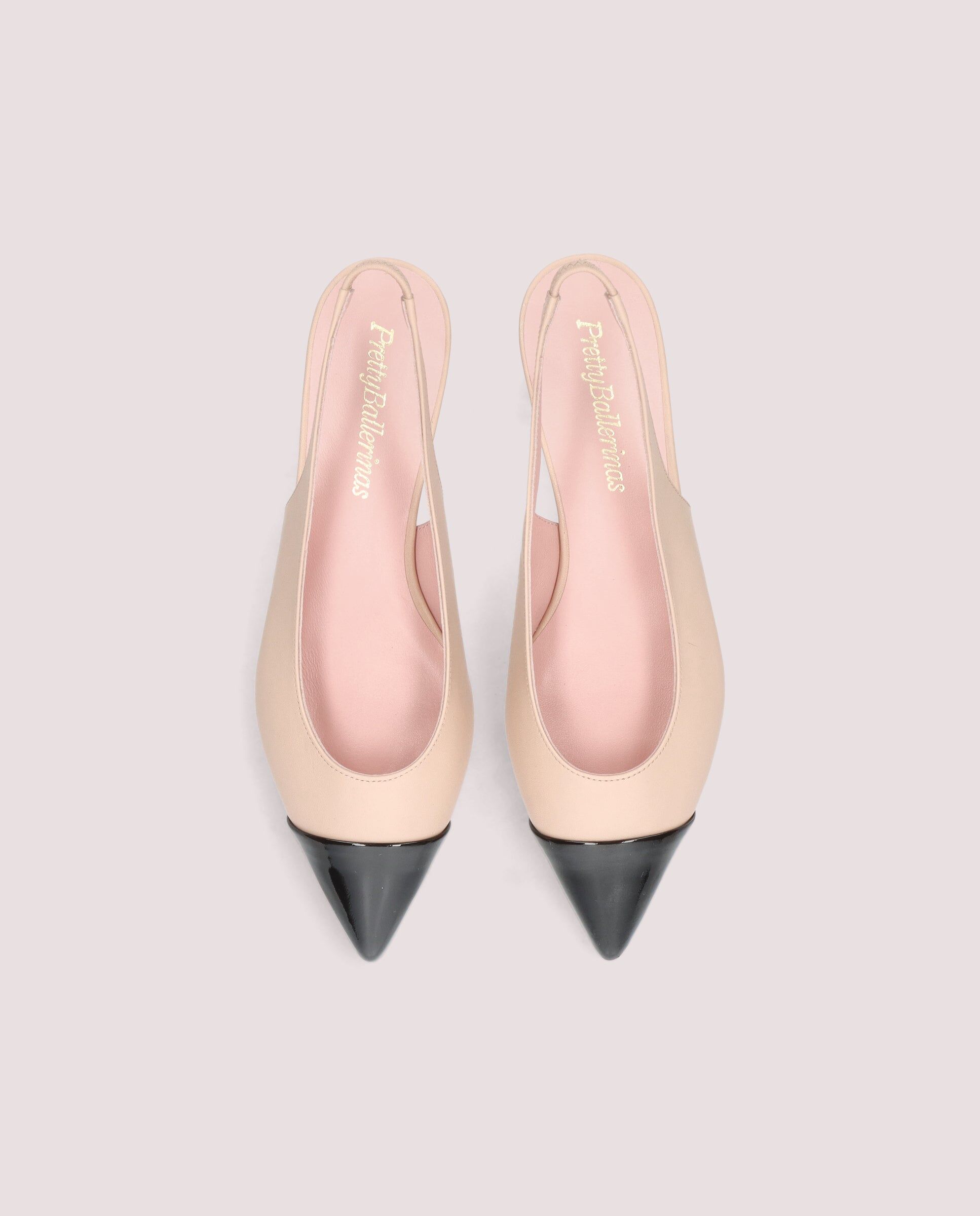 1PB0611-381 [PRETTY BALLERINAS] Clementine Slingback Ballerina In Soft Leather #48977_010 (EU)