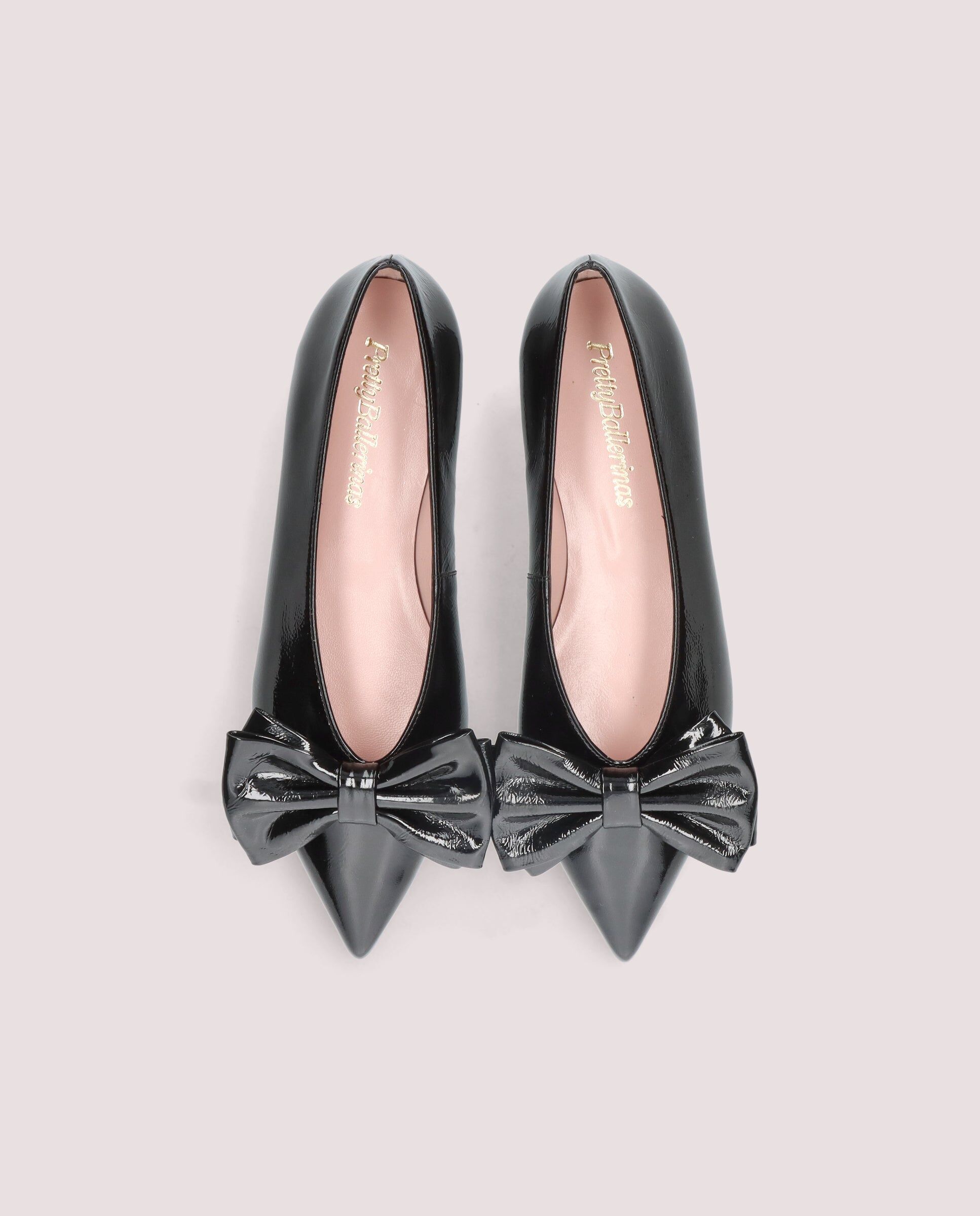 1PB0611-383 [PRETTY BALLERINAS] Ella Ballet Flats Black Patent Leather #52595_001 (EU)