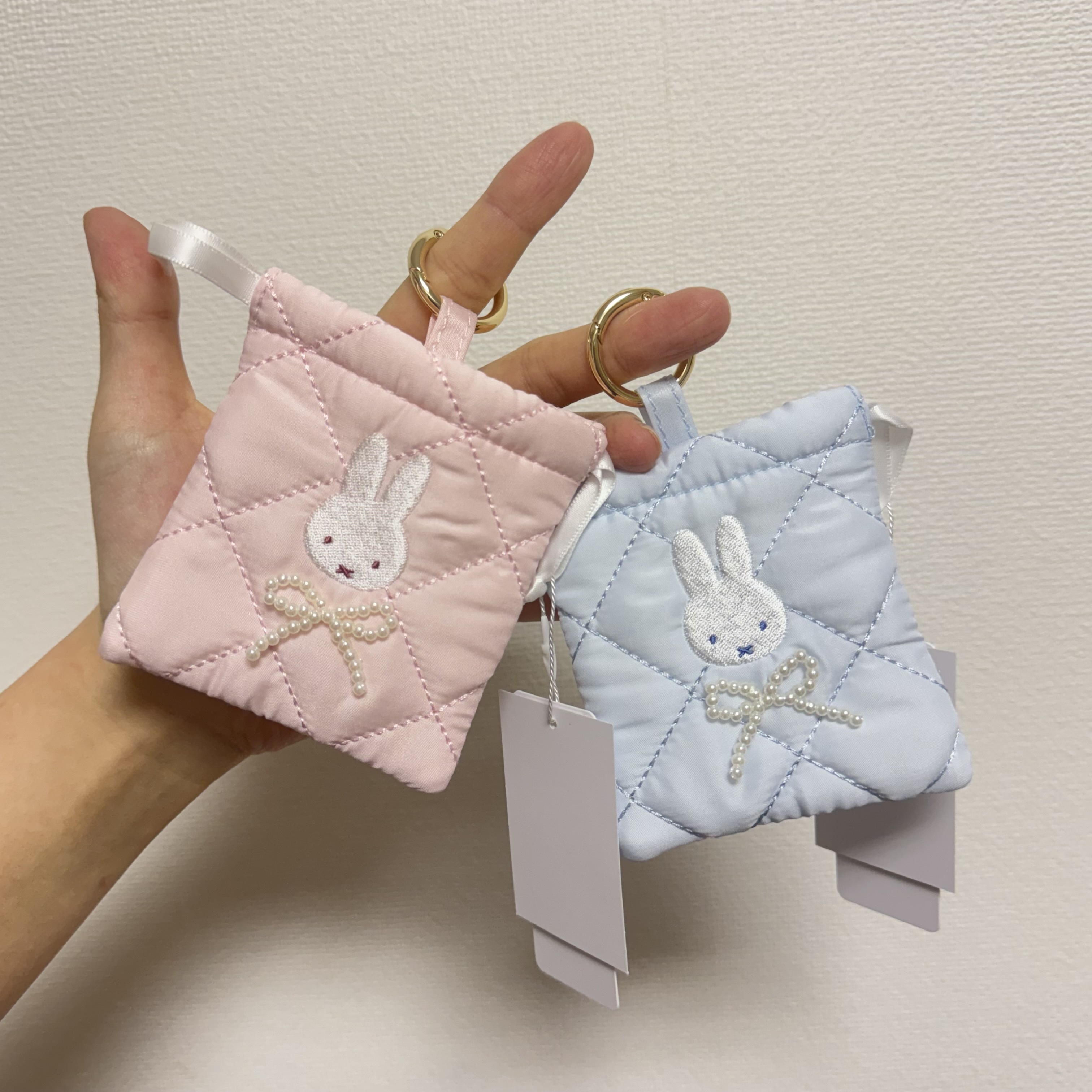 【最新發售】JP Miffy 珍珠蝴蝶結迷你索袋 Multi Ring 6715 6708 TK260610