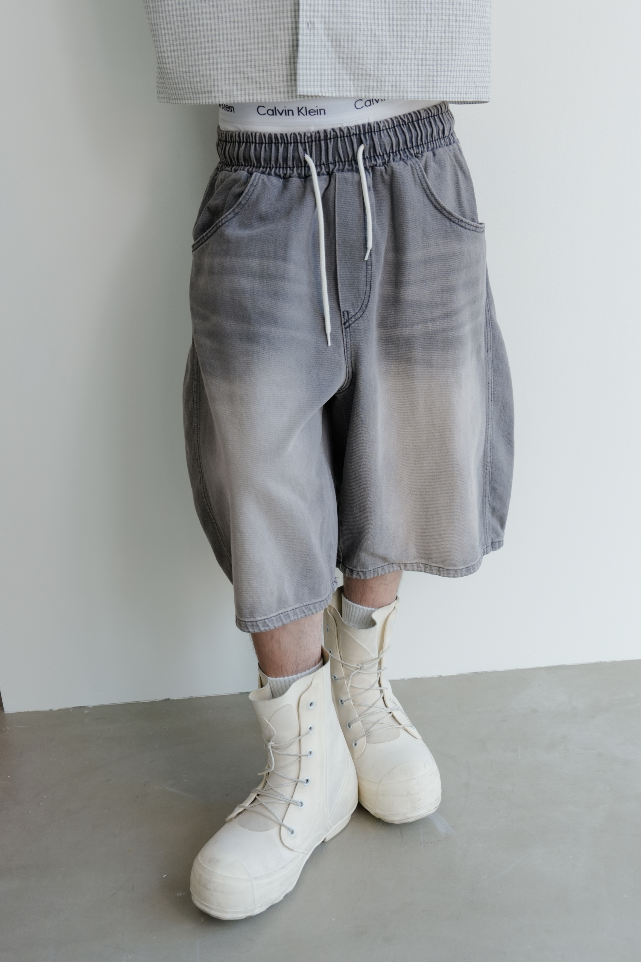 way carpenter denim bermuda #五分褲