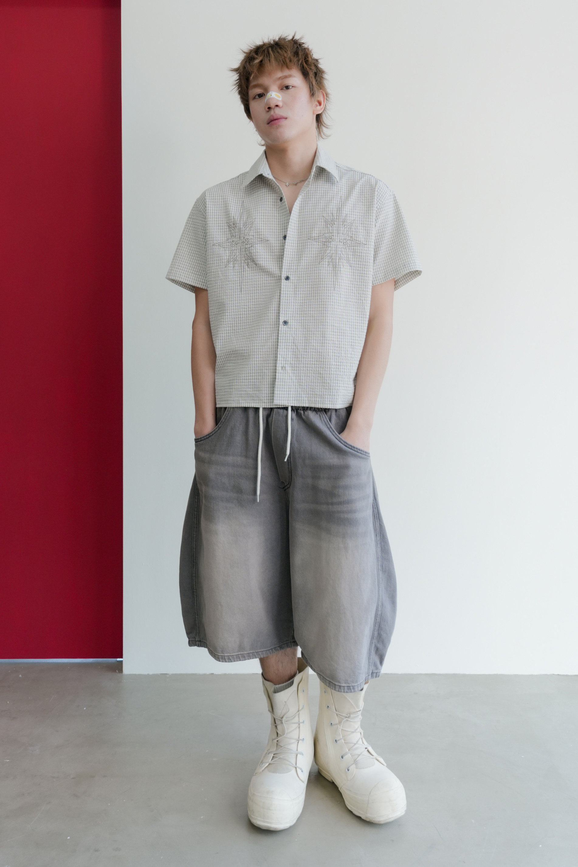 way carpenter denim bermuda #五分褲