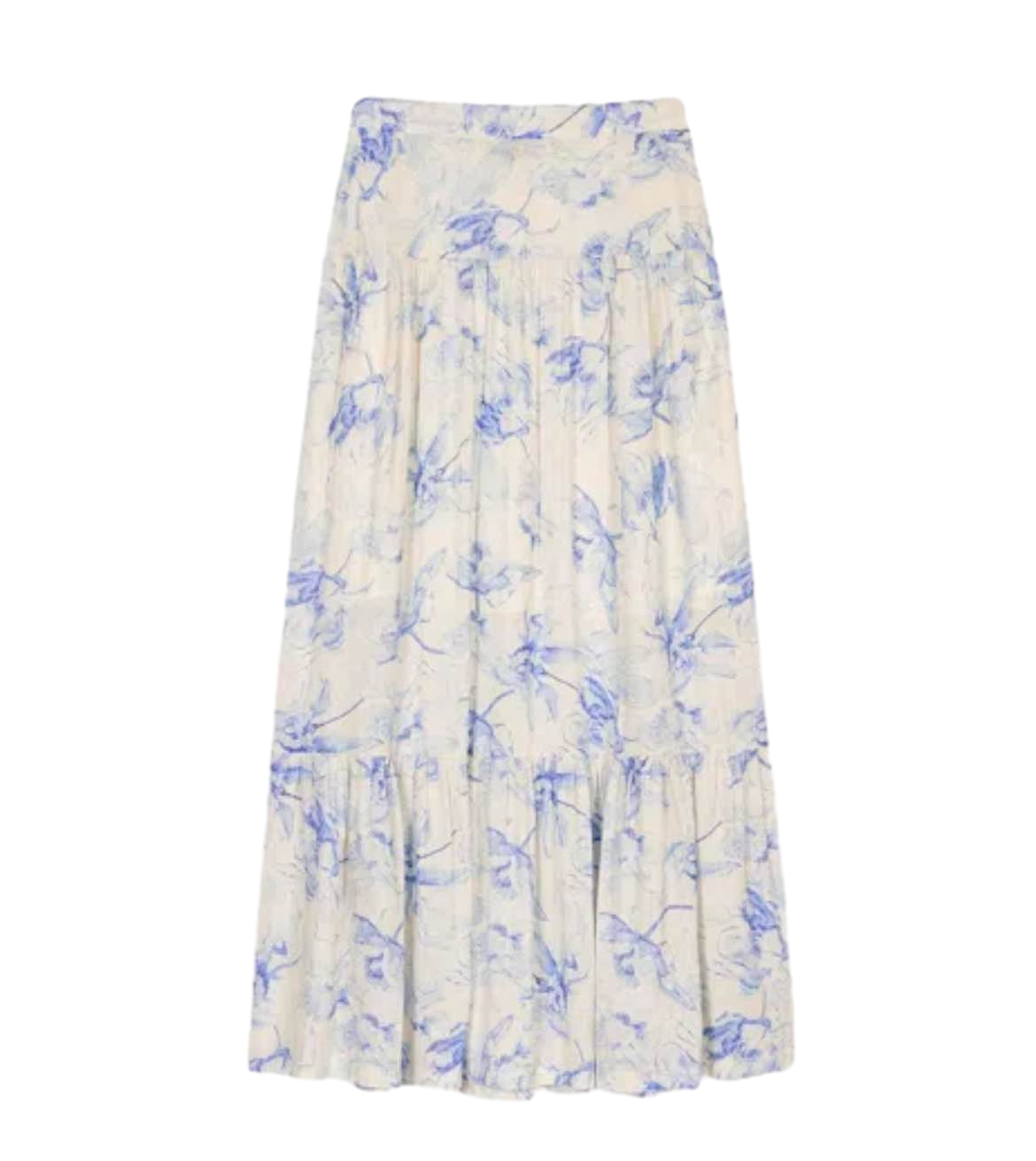 【maje Outlet】Imprime Fleur Bleue  白