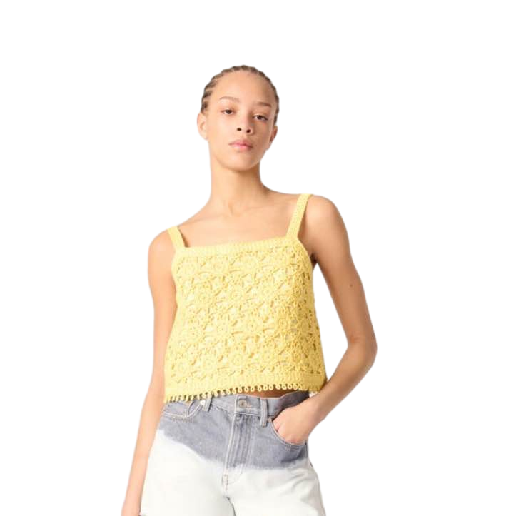 【maje Outlet】225MUST JAUNE BANANE  黃