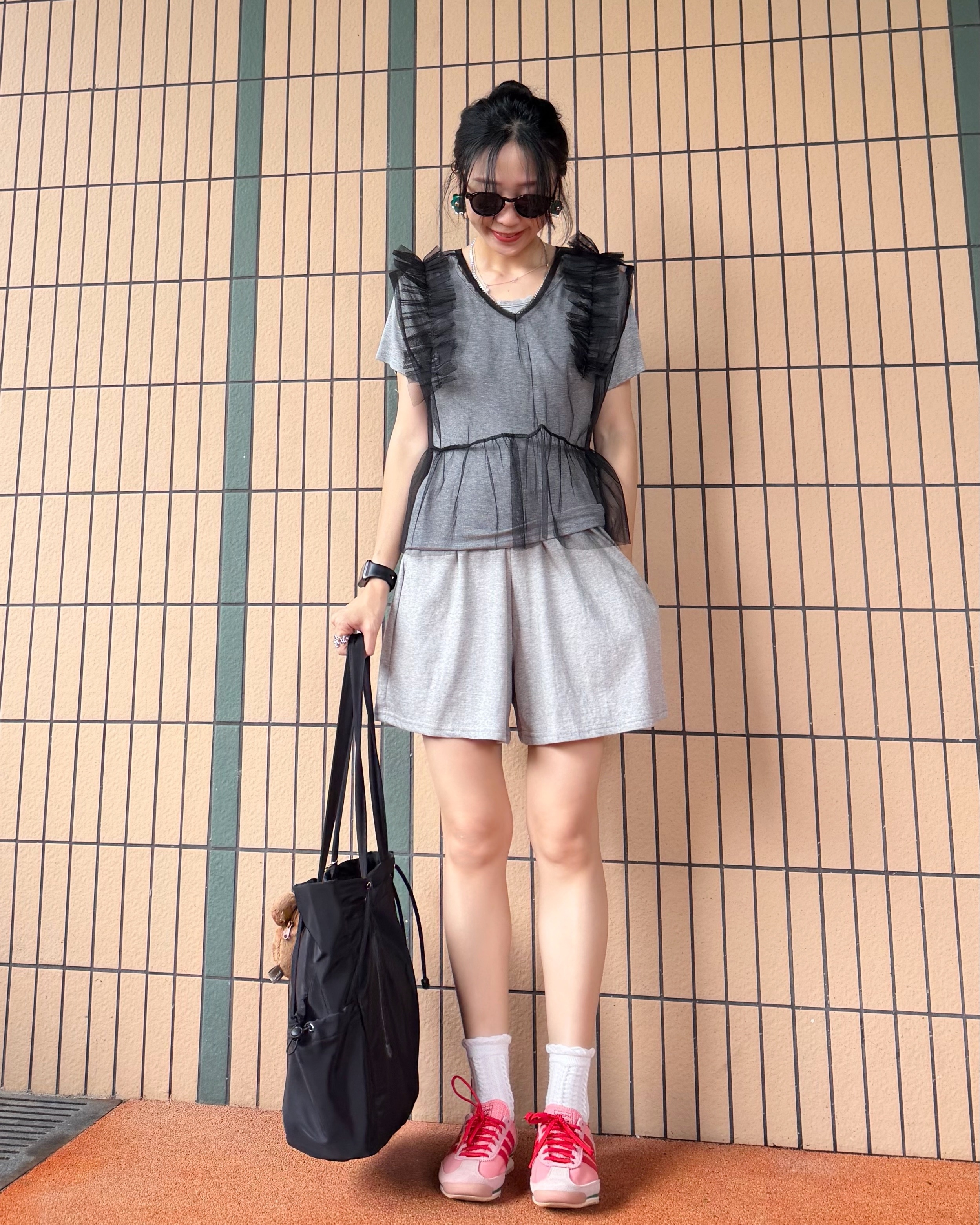 6月新品♥休閑薄cotton短褲[全橡筋腰]
