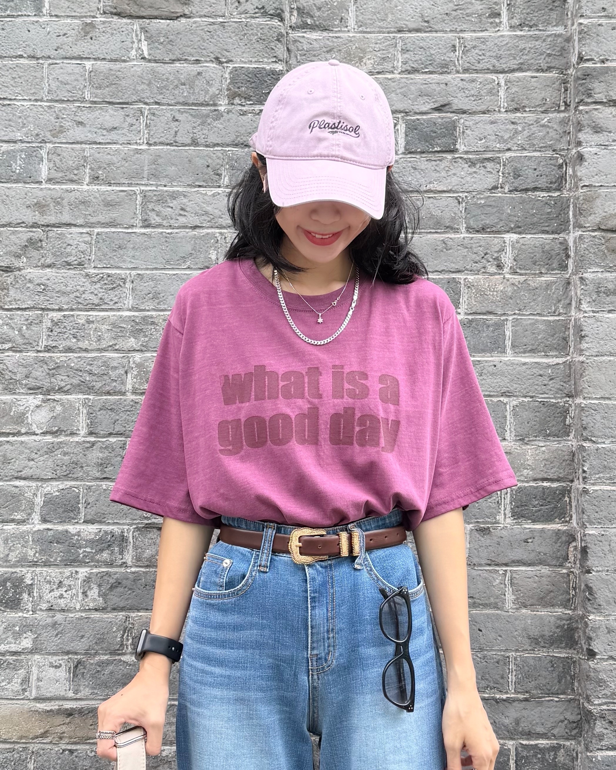 6月新品♥what is a good day tee