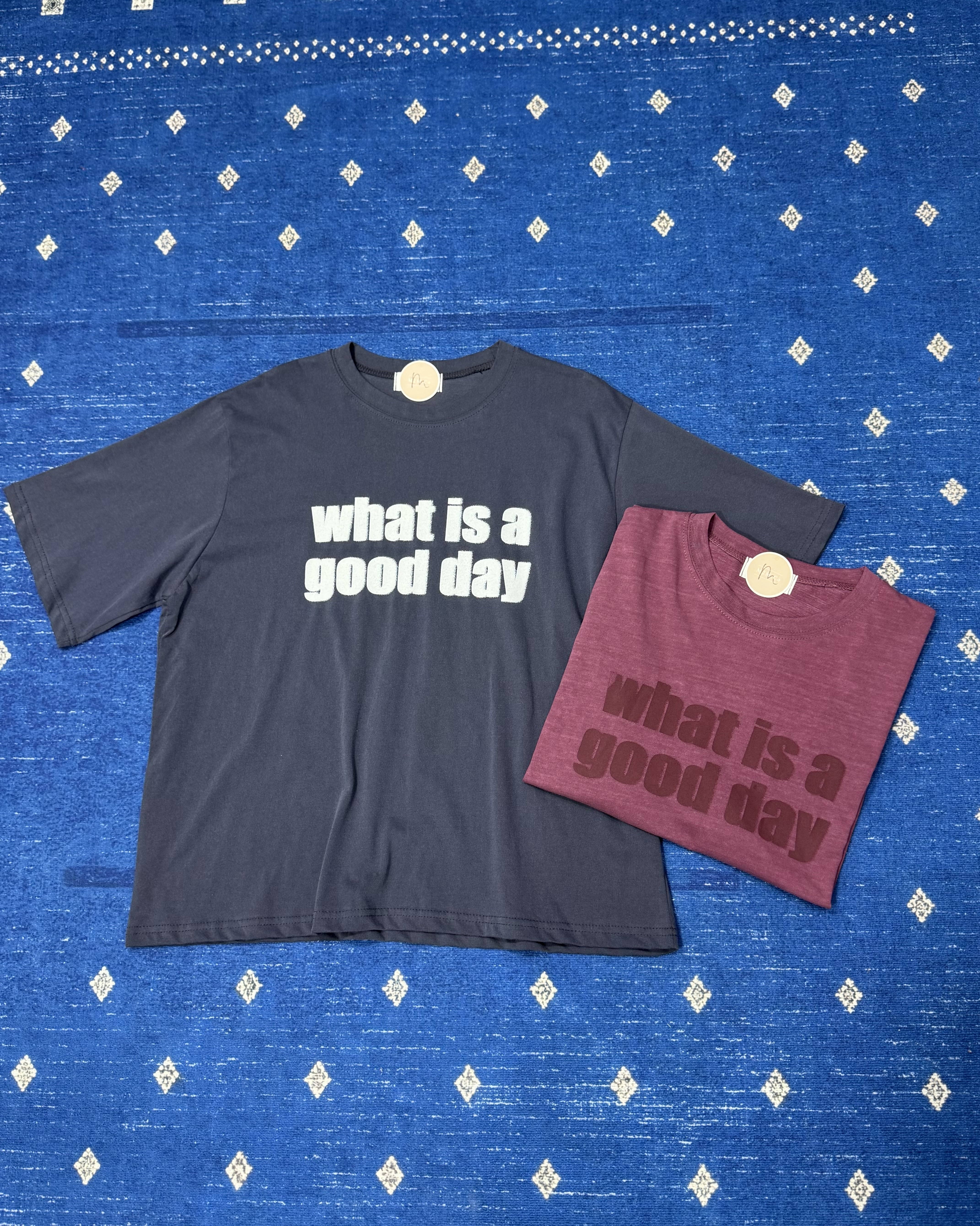 6月新品♥what is a good day tee