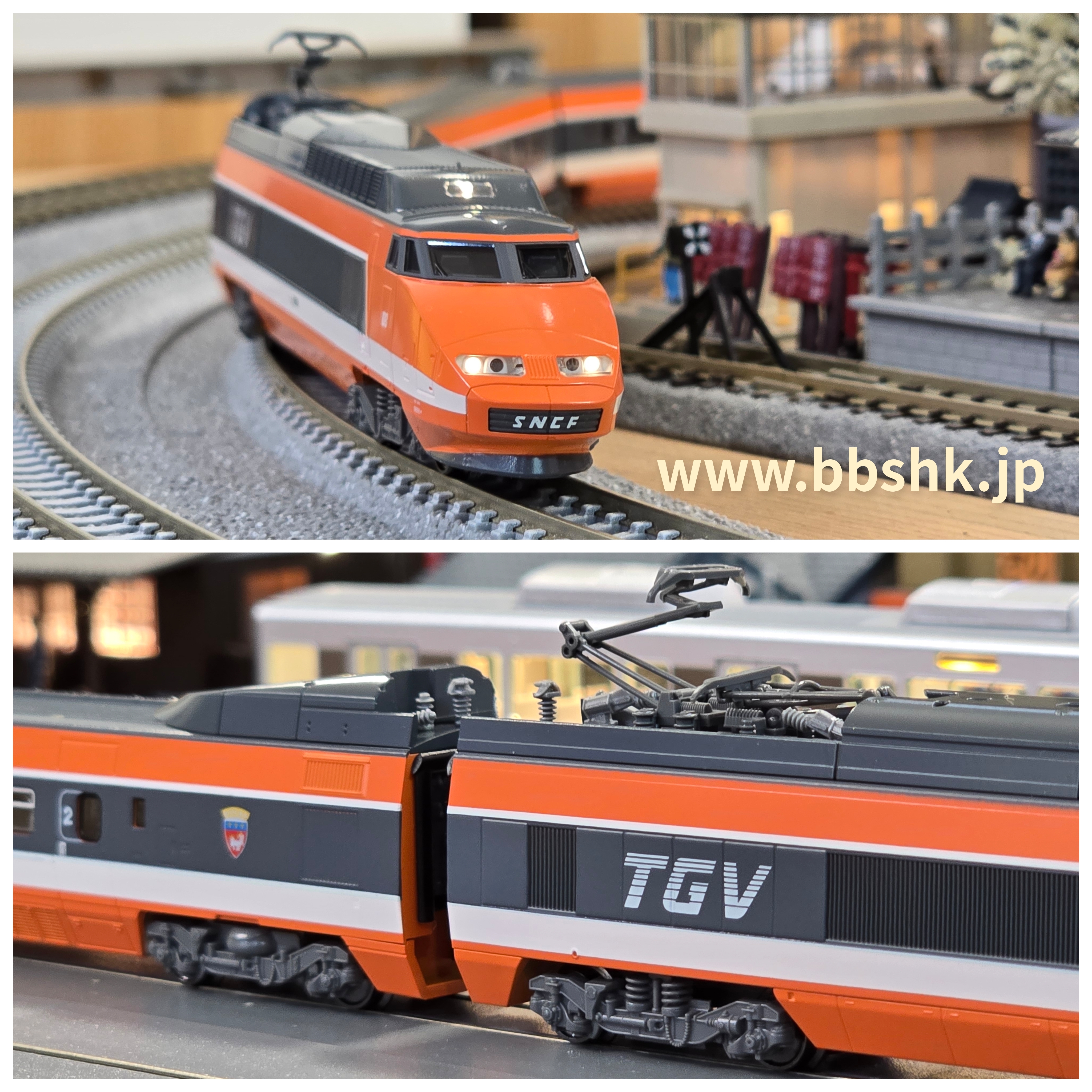 KATO 10-2134【特別企画品】TGV Sud-Est (シュド・エスト) 10両