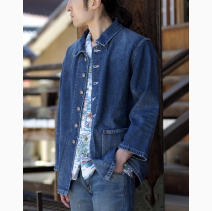 LAST PCS: VISVIM SOCIAL SCULPTURE BUCKY COVERALL DAMAGED JACKET - SIZE 3 PRE ORDER ITEM (預訂中)