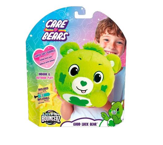 Lit'l Biggie Bouncerz- Care Bears 綠色彈力球 (盒裝)