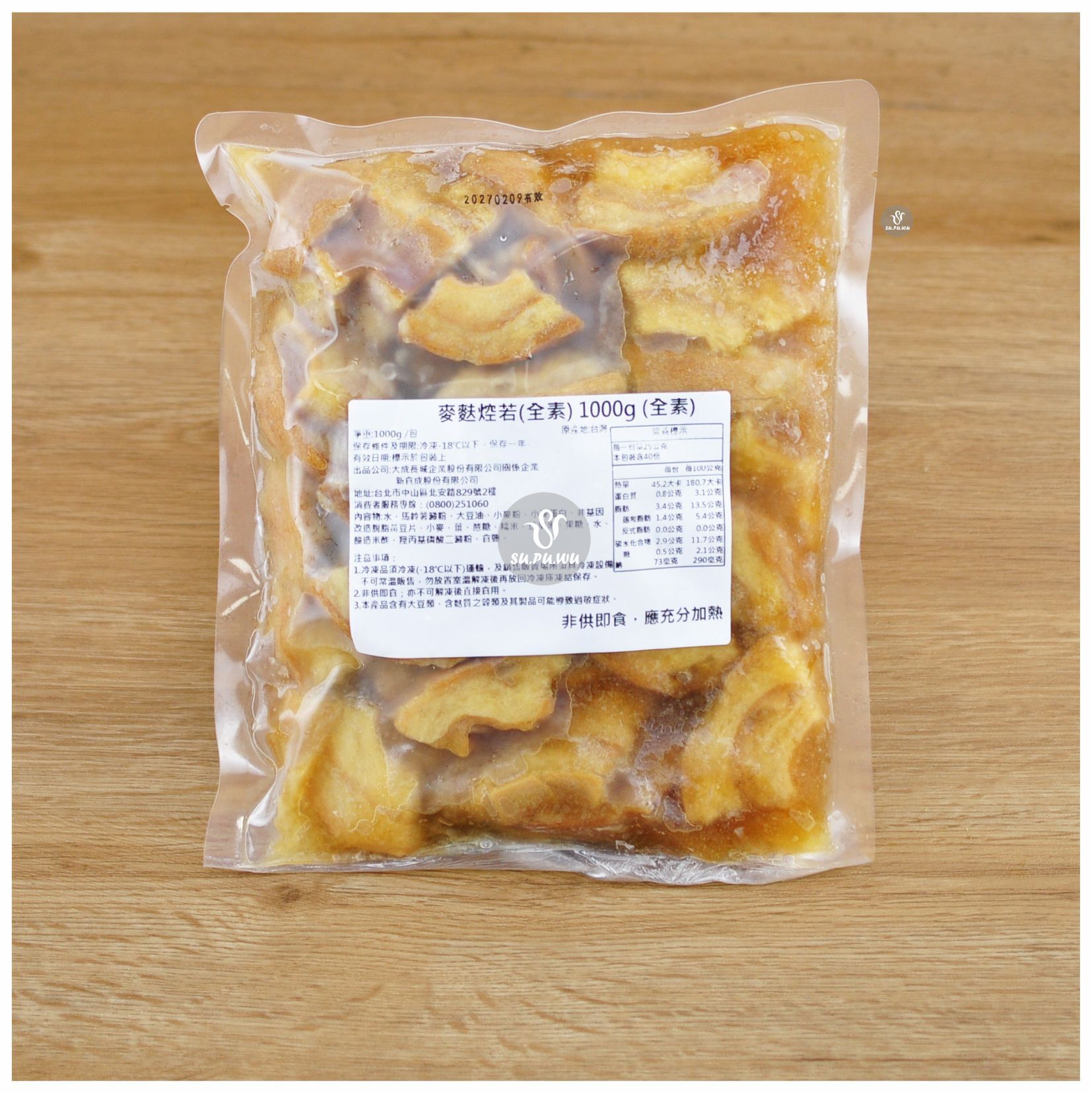 〔新食成〕麥麩焢若【量販包】