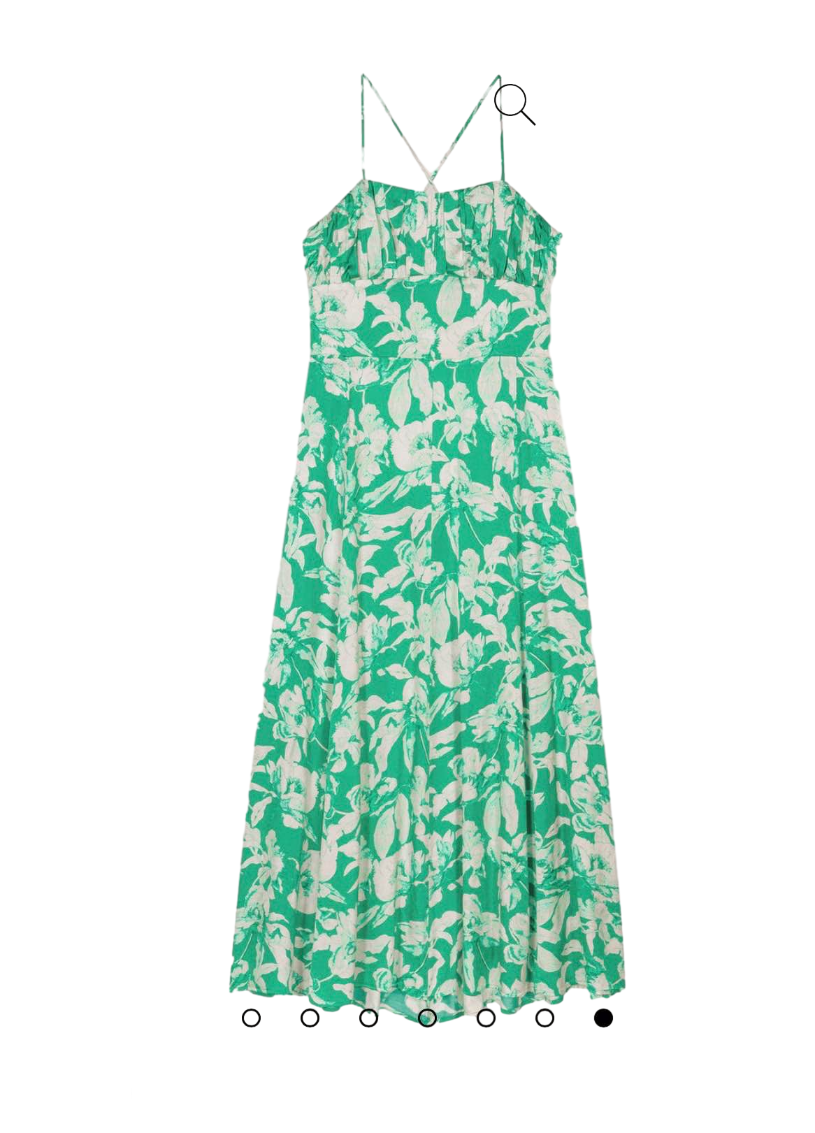 【maje Outlet】225ropa Imprime Floral Ecru  綠