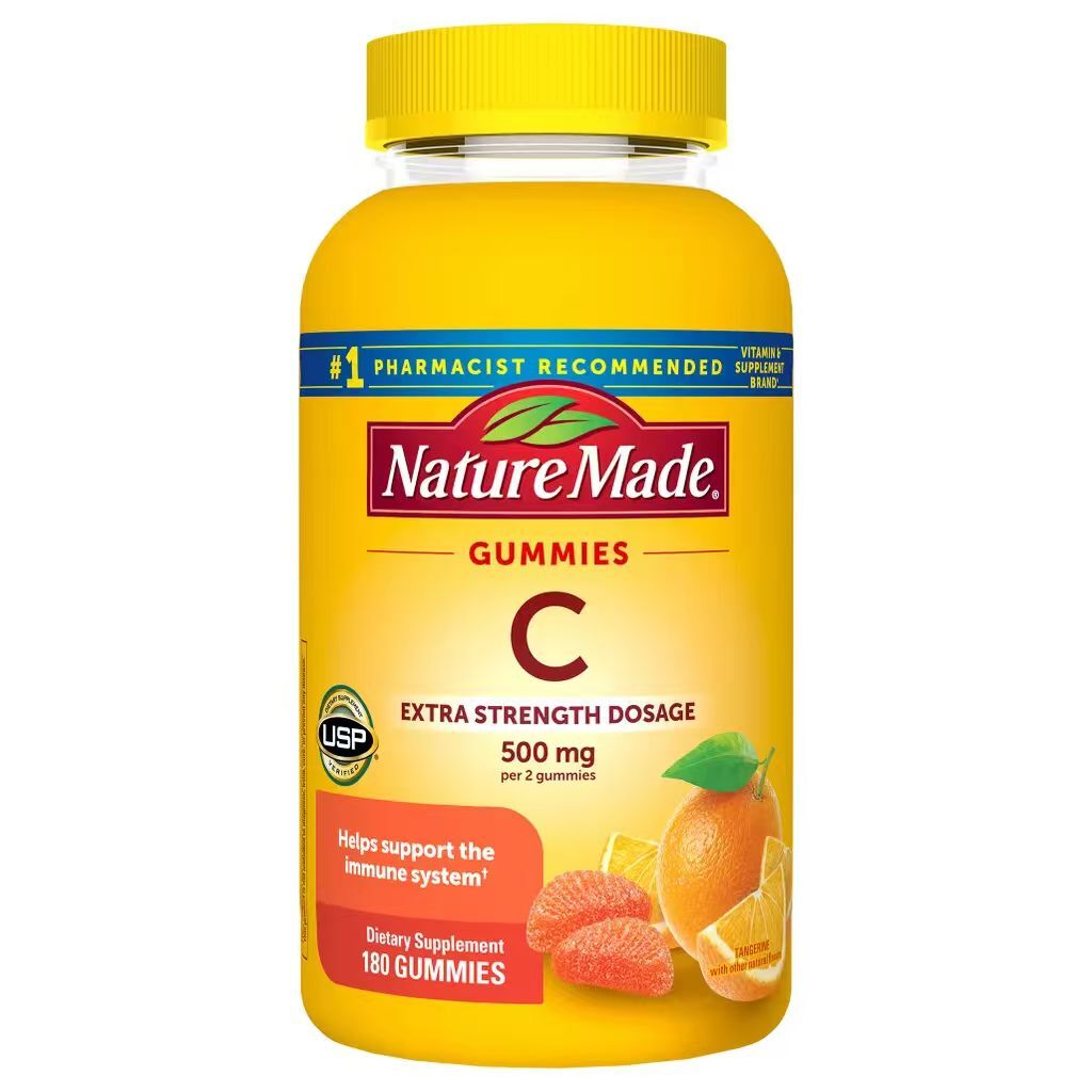 【預購】H061113 Nature Made 維他命C 500mg 軟糖 (180粒裝)