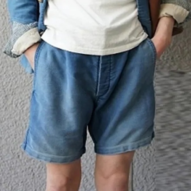 LAST PCS: VISVIM PASTORAL SHORTS (DMGD MOLESKIN) - INDIGO SIZE 2 IN STOCK NOW (現貨發售中)