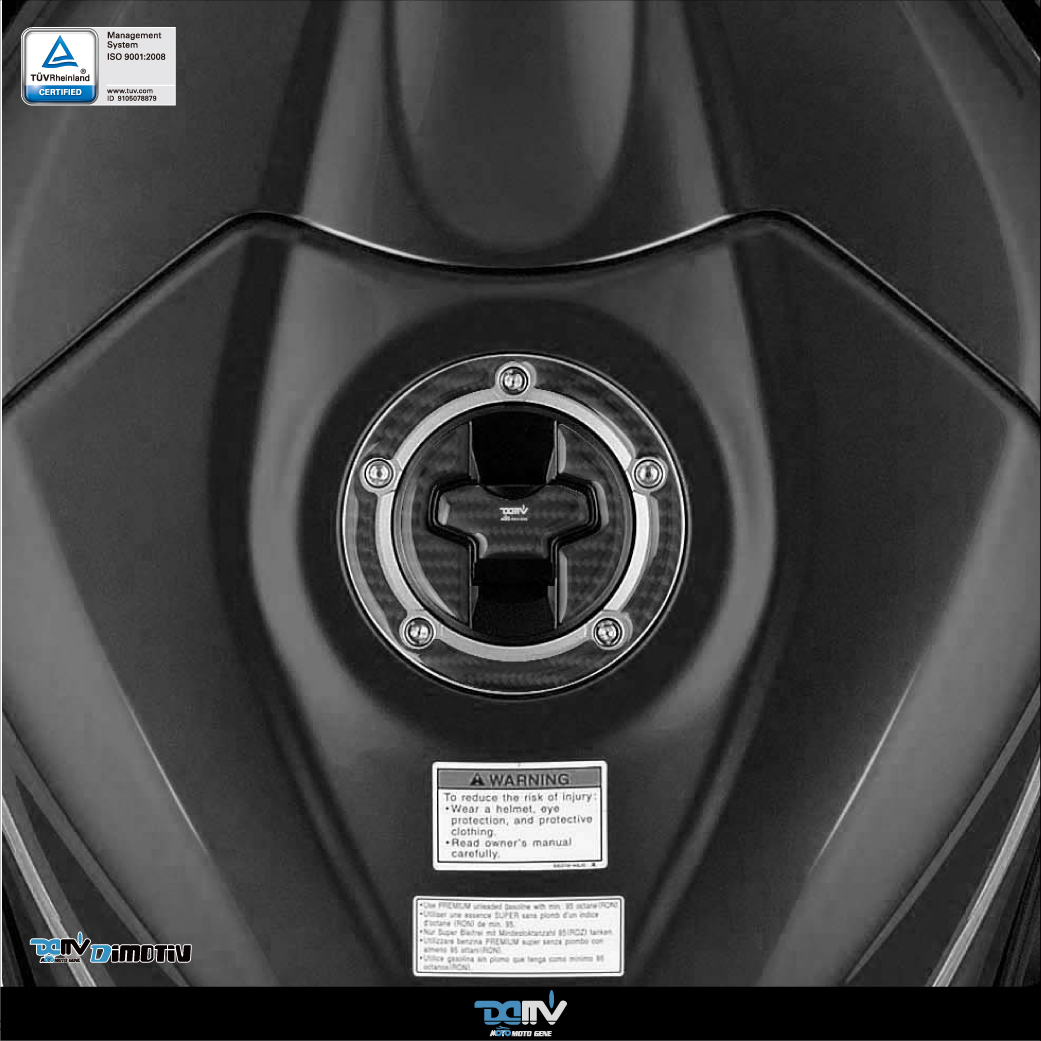 【DIMOTIV】SUZUKI GSX-R1000 阿魯 油箱蓋貼