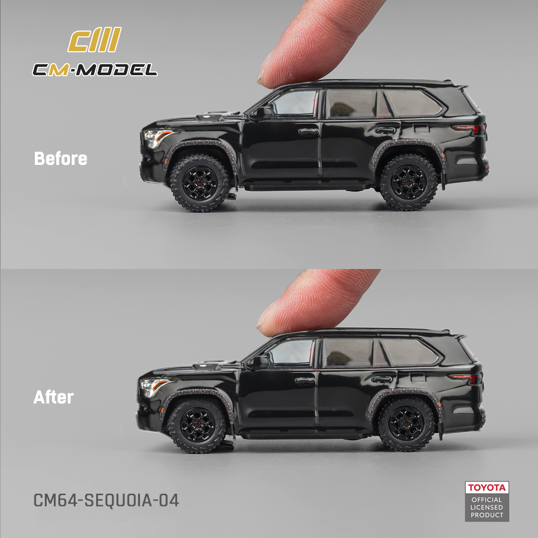[預訂] CM Model Toyota豐田 Sequoia 午夜黑