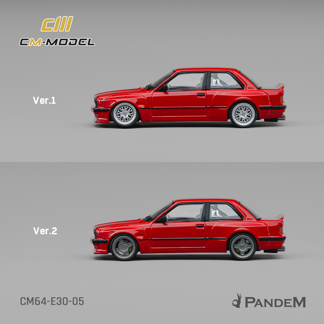 [預訂] CM Model Pandem M3E30 亮紅色