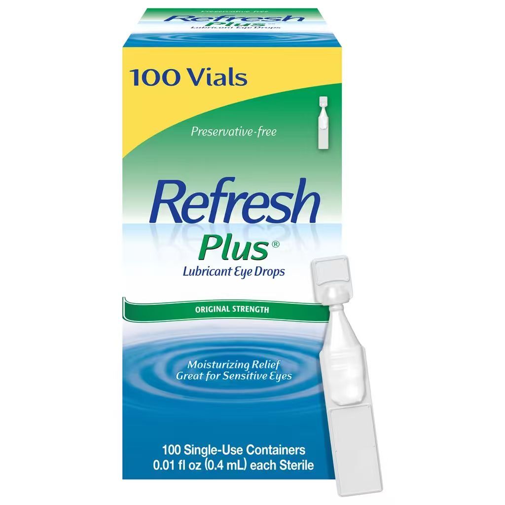 【預購】H061125 Refresh Plus 滋潤保濕人工淚液 (100支裝)