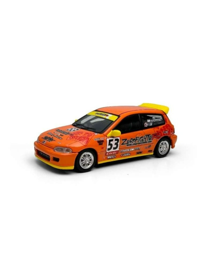 [預訂] Model Model 1/64 本田思域Honda CIVIC EG6 Orange ZERO FIGHTER