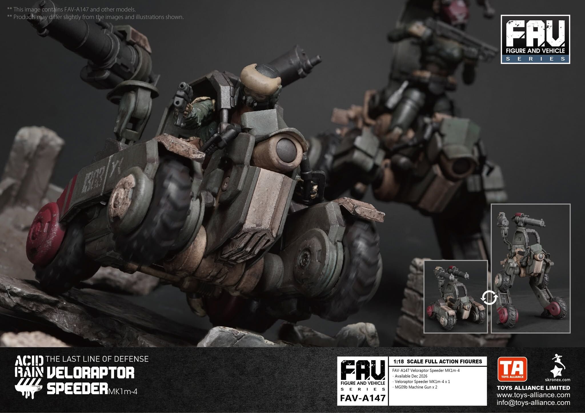 [預訂] Toys Alliance X Acid Rain 速龍斯比達 MK1m-4