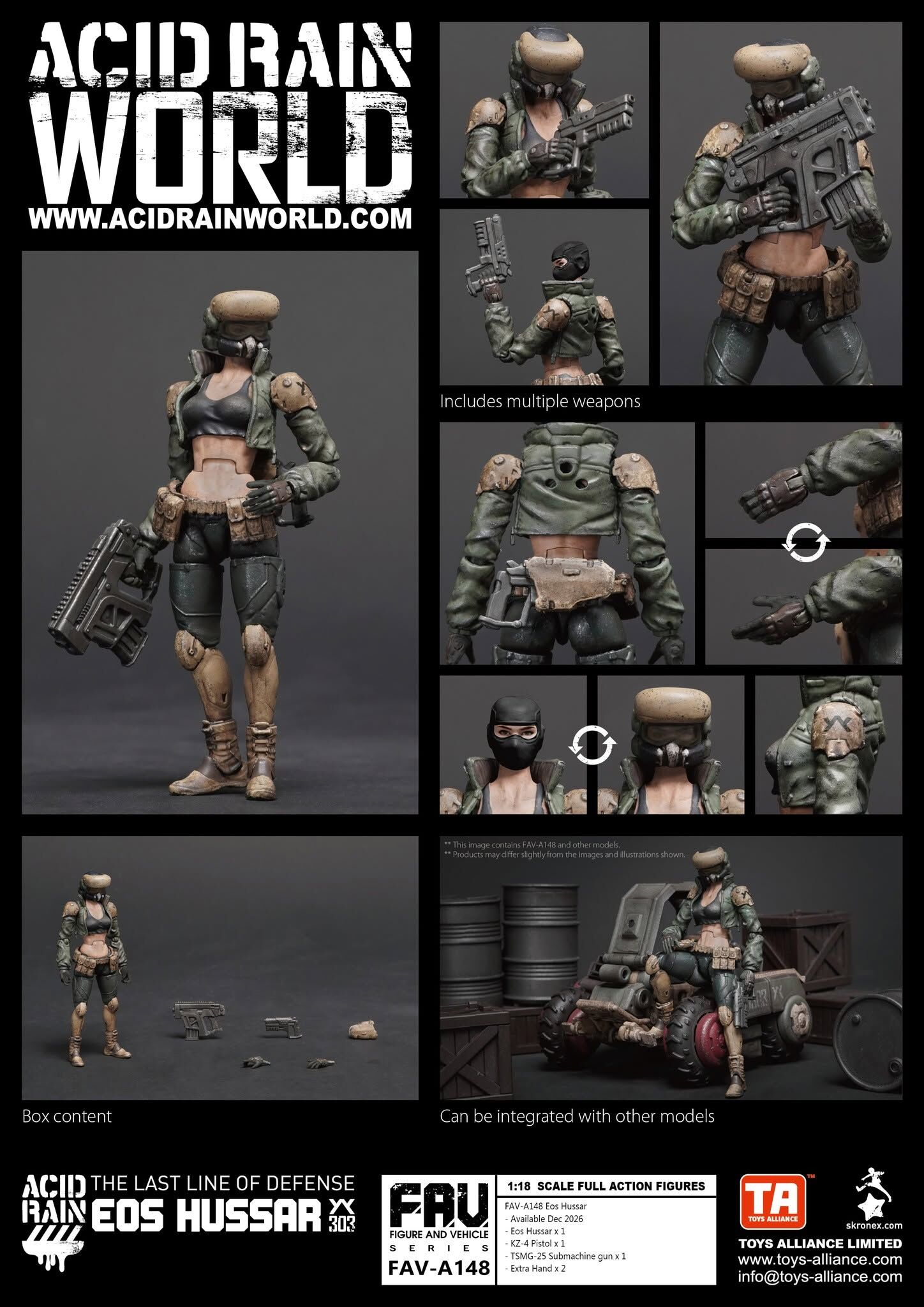 [預訂] Toys Alliance X Acid Rain 艾奧斯驃騎兵