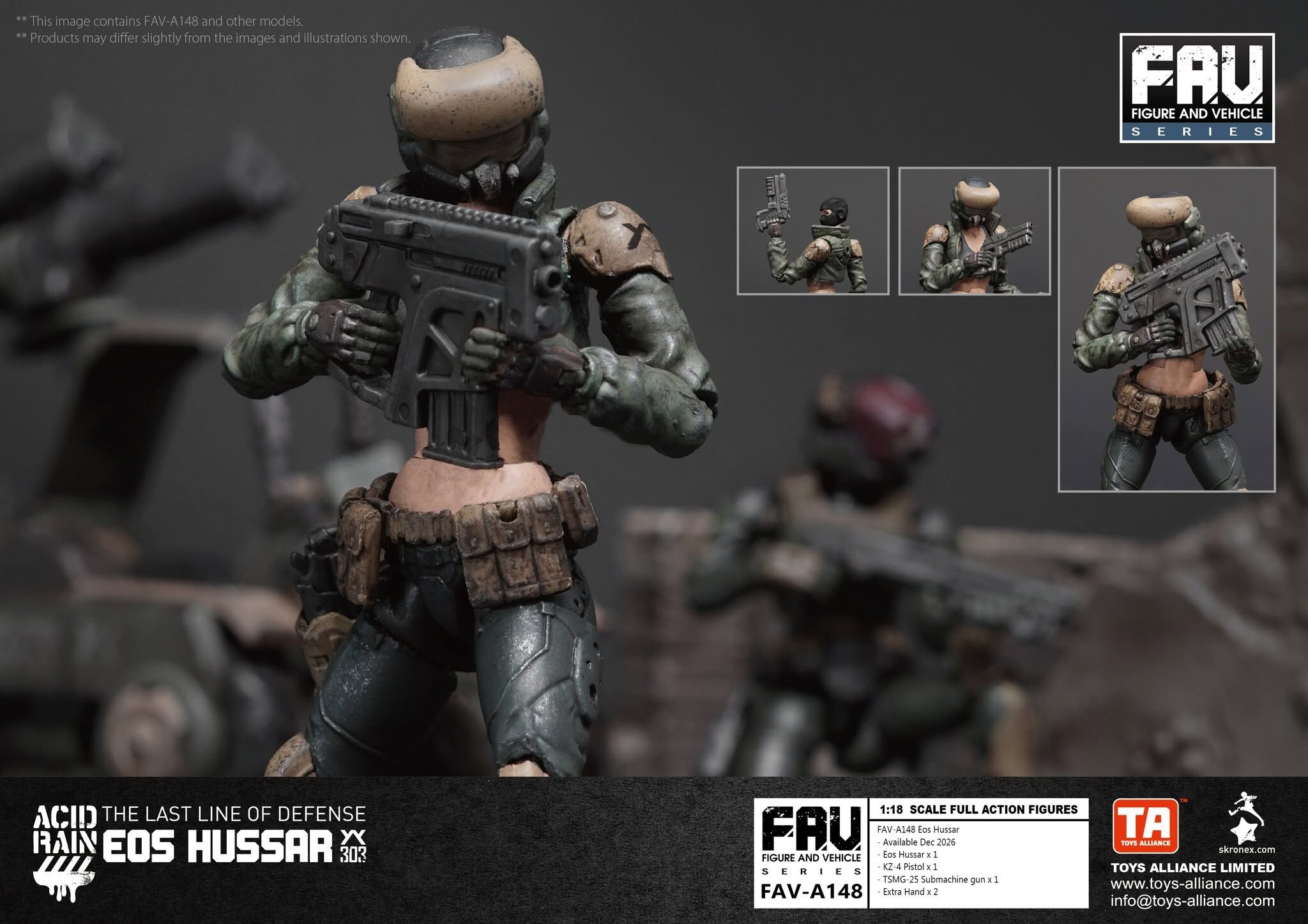 [預訂] Toys Alliance X Acid Rain 艾奧斯驃騎兵