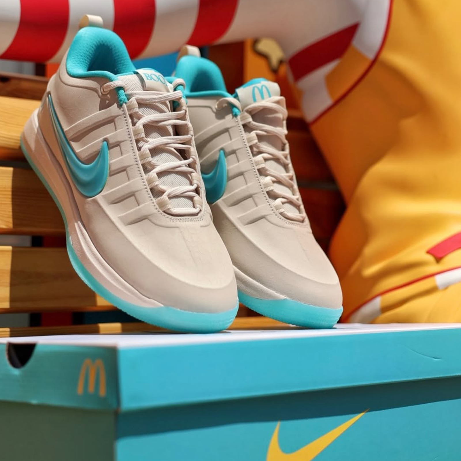 NIKE BOOK 2 EP X MCDONALD'S "Sedona" 塞多納 麥當勞 綠松石 蒂芬妮綠 限定聯名 實戰籃球鞋 IR6445-100
