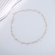 0613AT30-ANOTHERSZHK-PEARLS-淡水金枝碎珠項鏈45cm（A30）