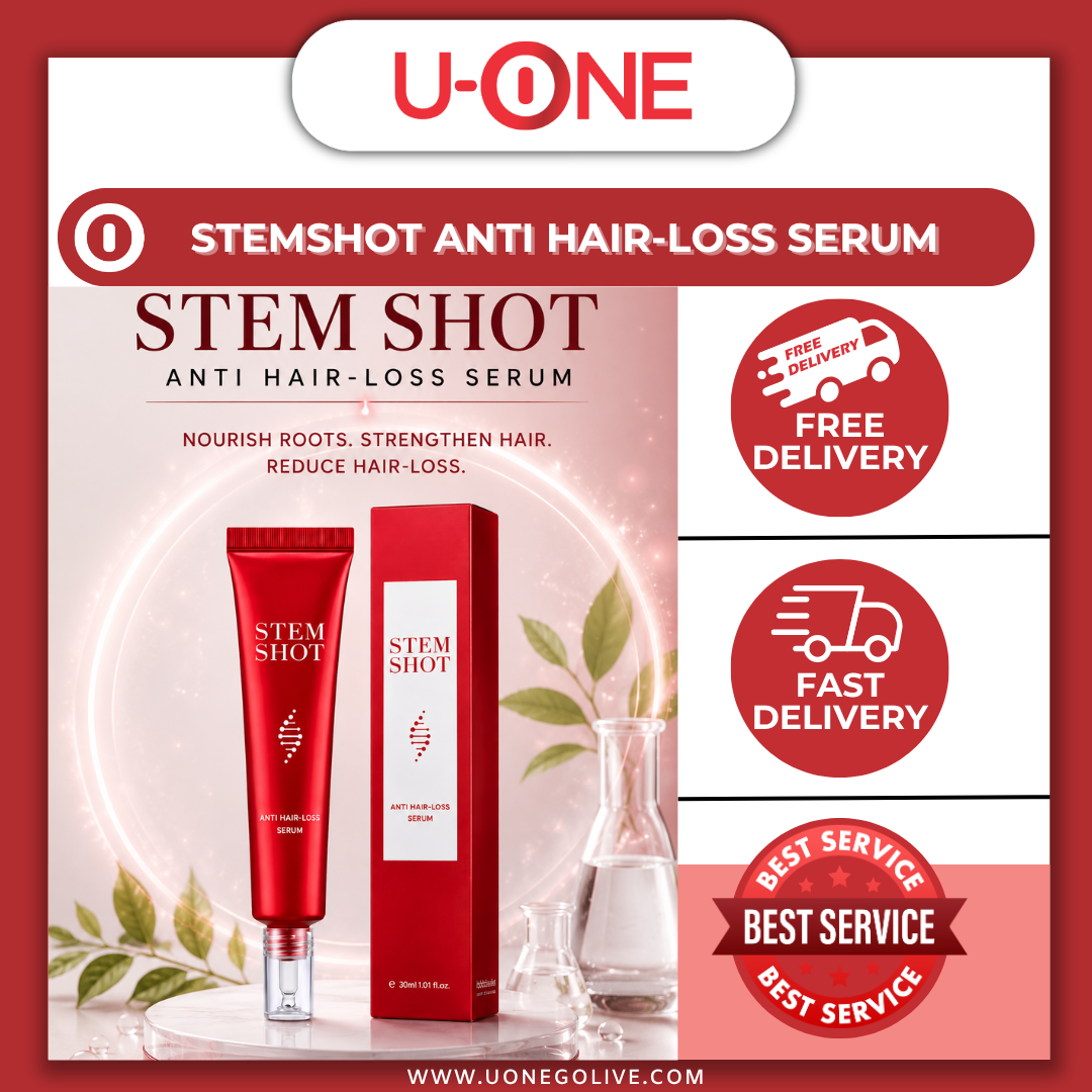 U-ONE | Korea | IHEE | Hair Treatment | StemShot | Anti-Hair Loss Serum | Relief Scalp Serum | 30ml