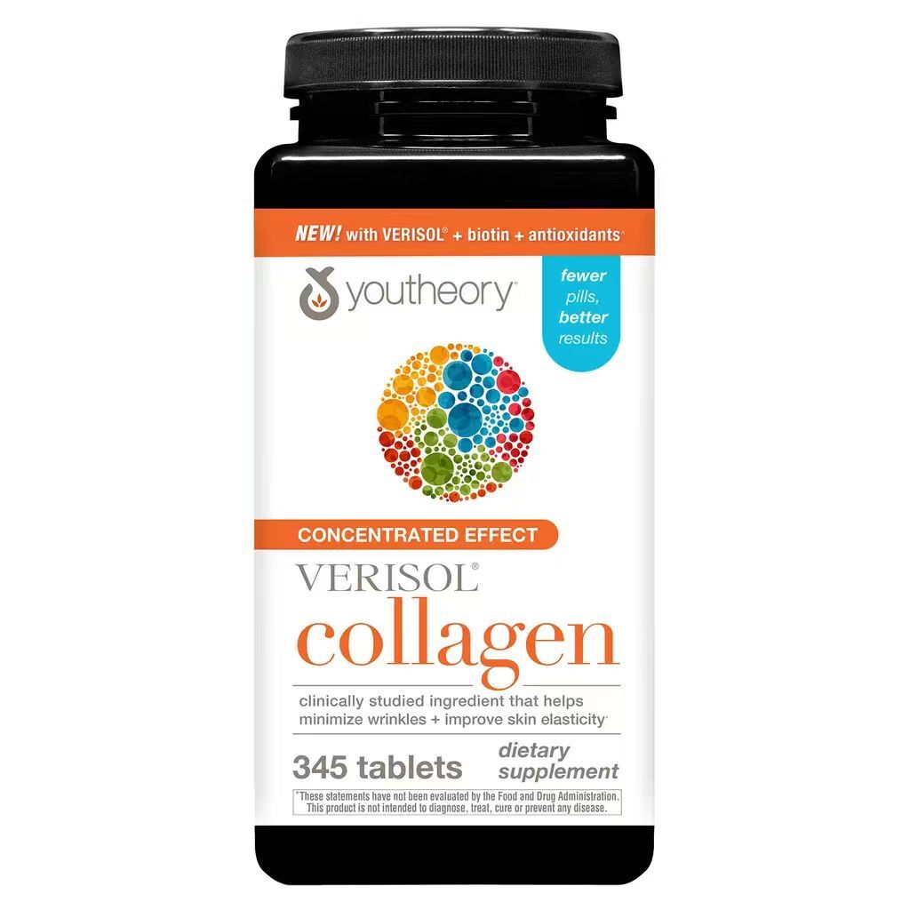 【預購】H061130 youtheory Verisol 膠原蛋白 + 生物素片 (345粒裝)