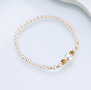 0613AT54-ANOTHERSZHK-PEARLS-淡水彈力手鏈16.5cm（A54）