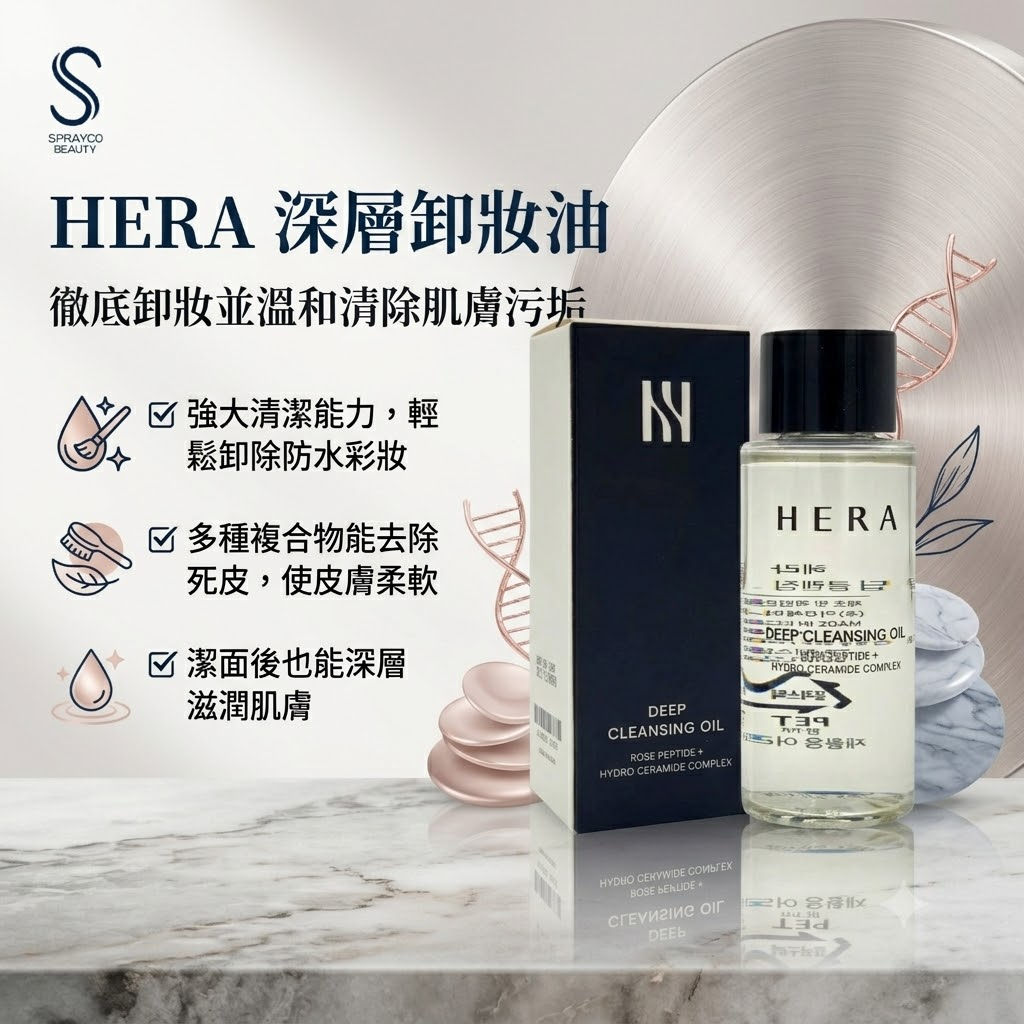 【HERA 深層卸妝油 50ml】