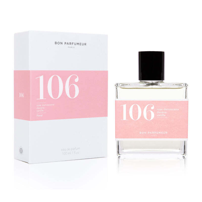 Bon Parfumeur 106 中性濃香水 100ml (大馬士革玫瑰 粉紅胡椒 琥珀種子) (Barcode: 3760246986809)