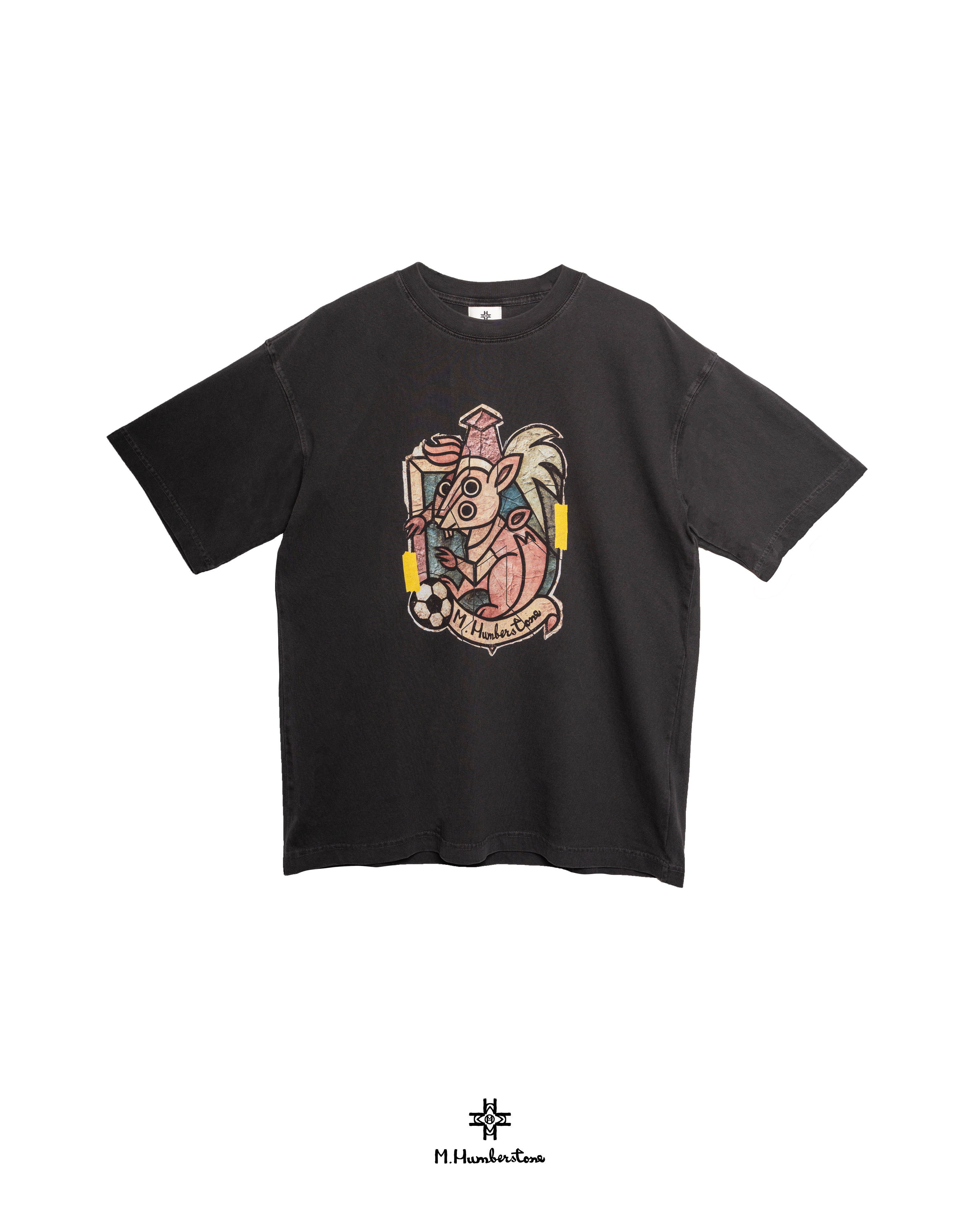 M.Humberstone | 26SS-PATCH PRINT TEE-WHITE