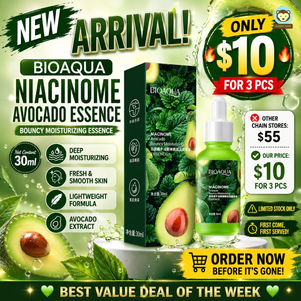 BIOAQUA Niacinome Avocado Essence ($10 for 3)