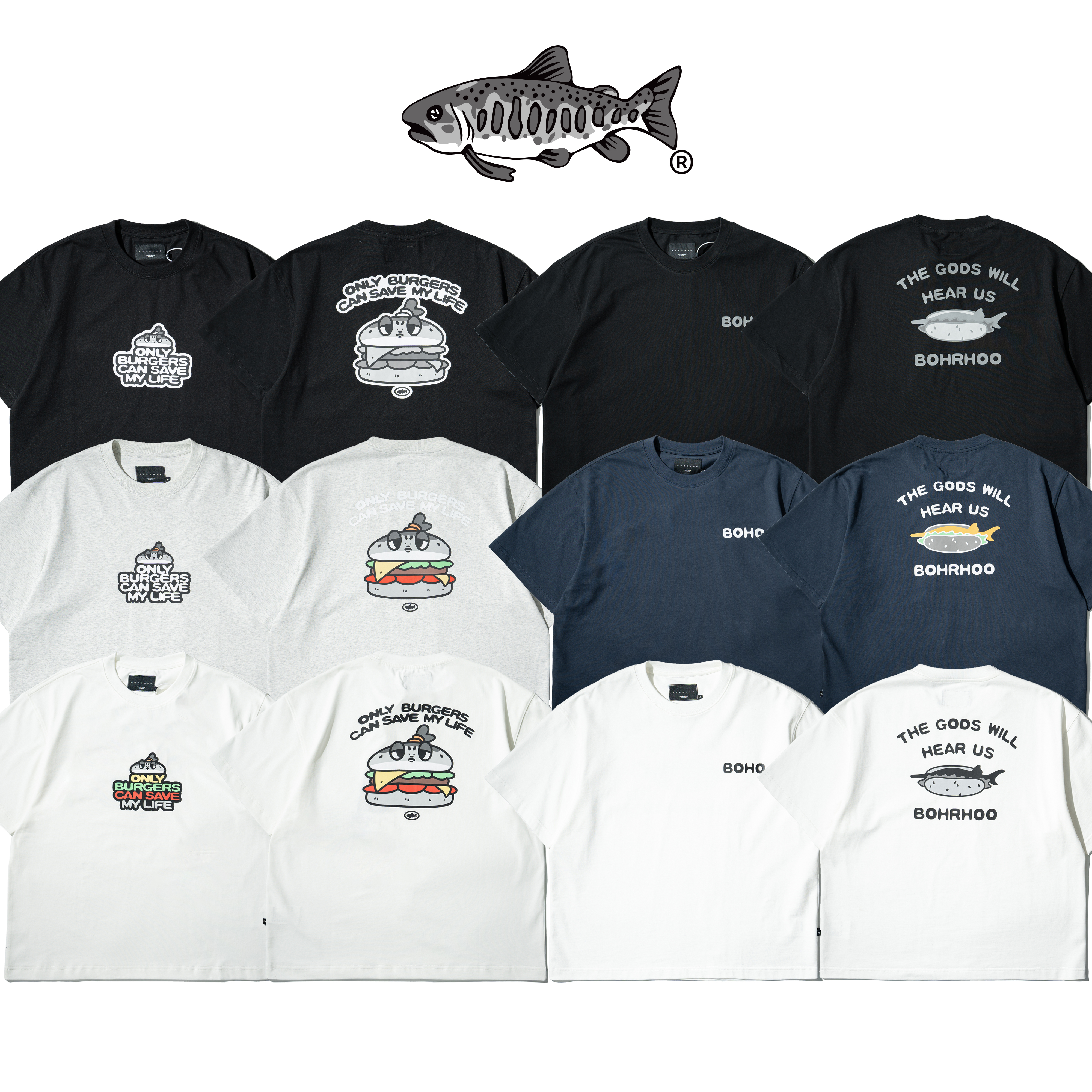 AGILITY x BH Burger Dog Tee 漢堡狗俱樂部 短袖Tee [AG-BH]