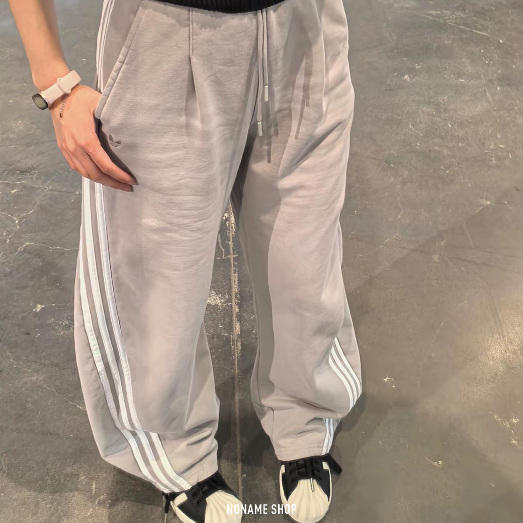 ADIDAS ORIGINALS Curved Knife 復古 工裝 彎刀 棉褲 兩色 (女款)