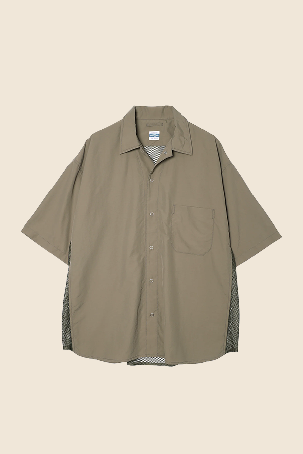 ARMY TWILL -  NYLON 襯衫(橄欖綠)