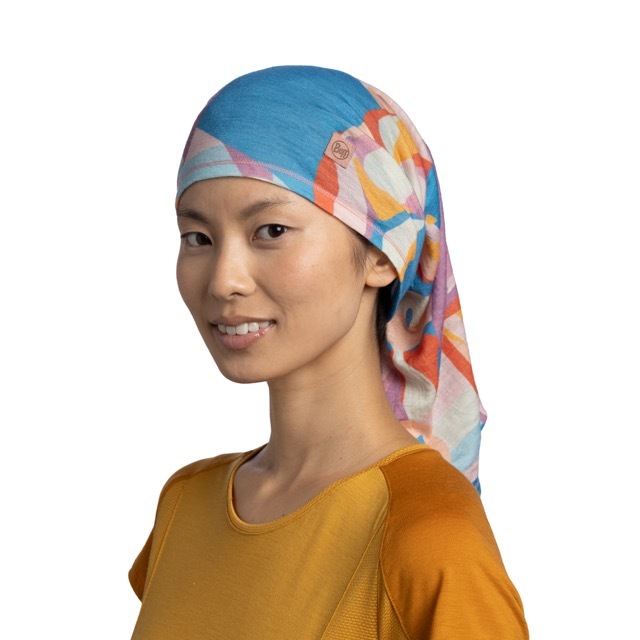 BUFF 美麗諾羊毛頭巾 舒適印花 150 gsm