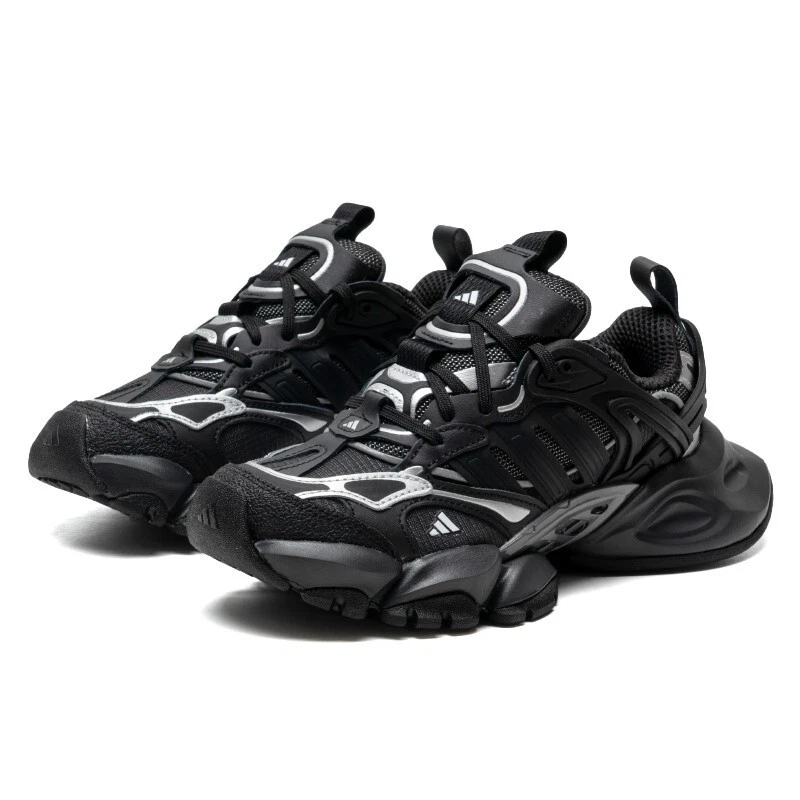 Adidas XLG Runner Deluxe 新款老爹鞋 黑魂 情侶鞋 厚底 IH0070