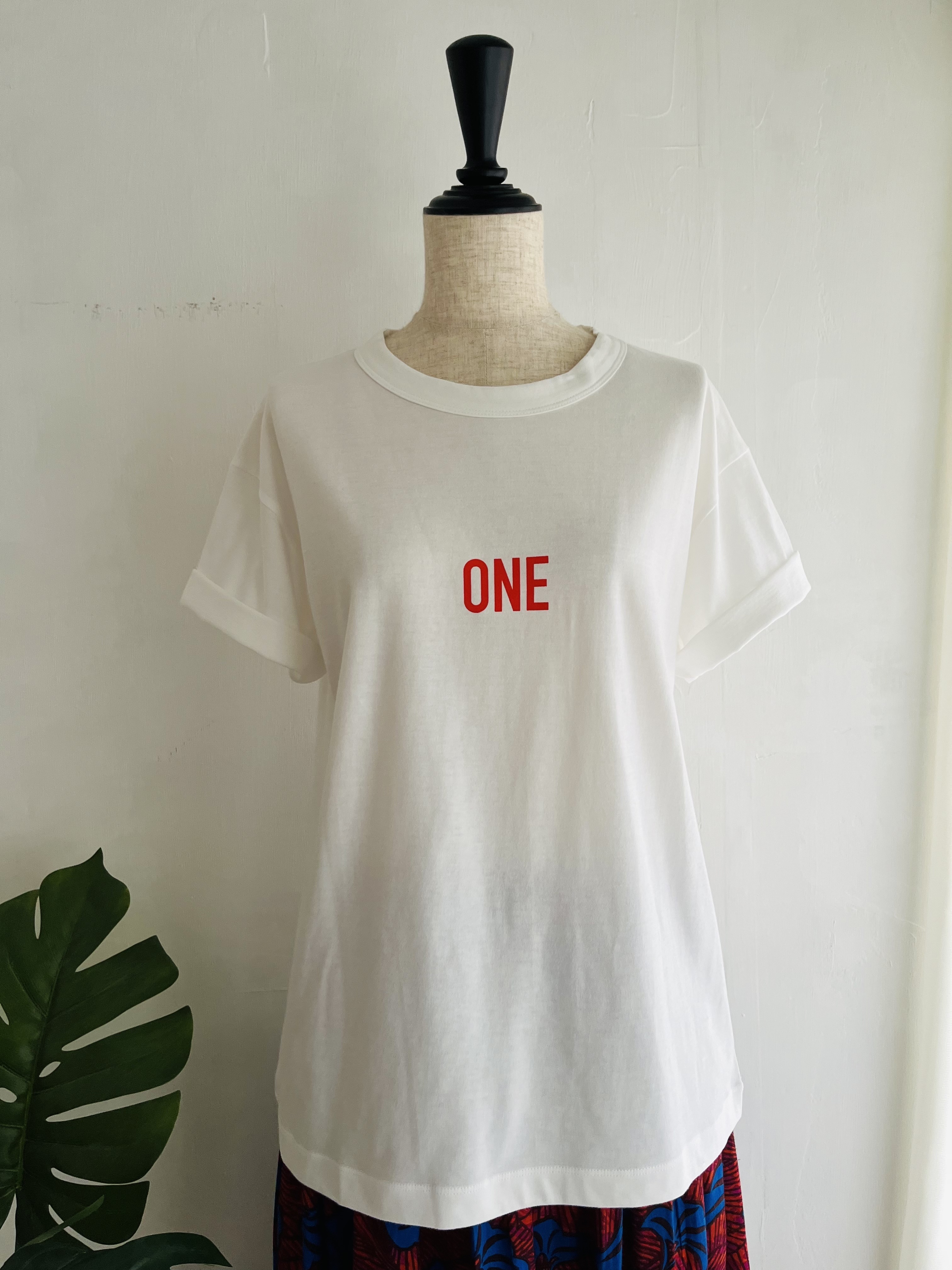 日本製NOUVELLES DU PARADIS白色圓領tee