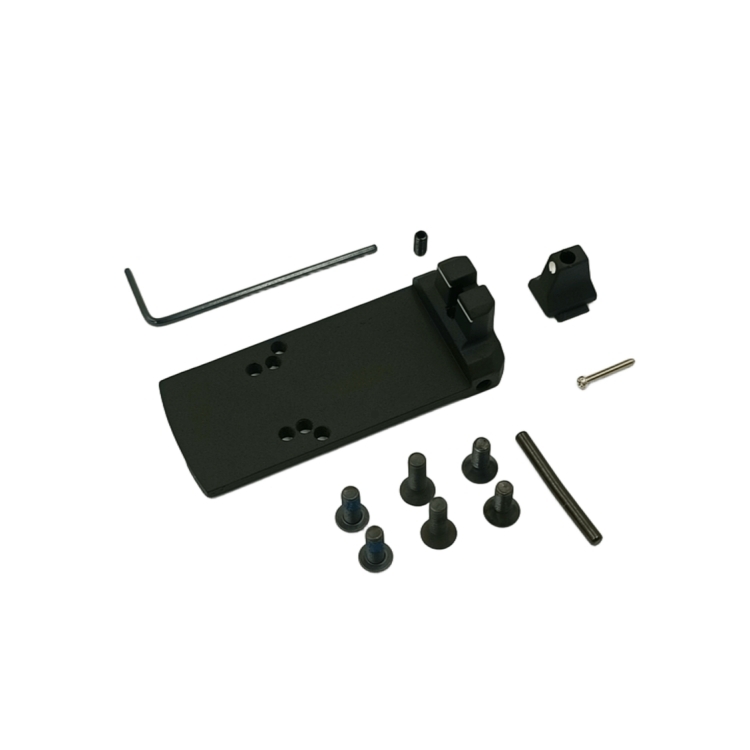 Tyrant slide-in optic plates with Rear Set & High Front Sight