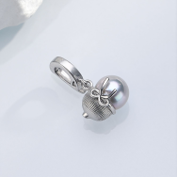 0613AT100-ANOTHERSZHK-PEARLS-海水真多麻葫蘆萬能扣+鏈45cm合金針式鏈（B32）