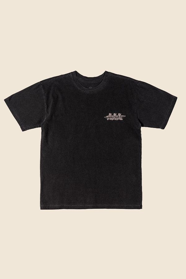BIG WAVE - PENGUIN SURF CLUB 短TEE（鐵灰）