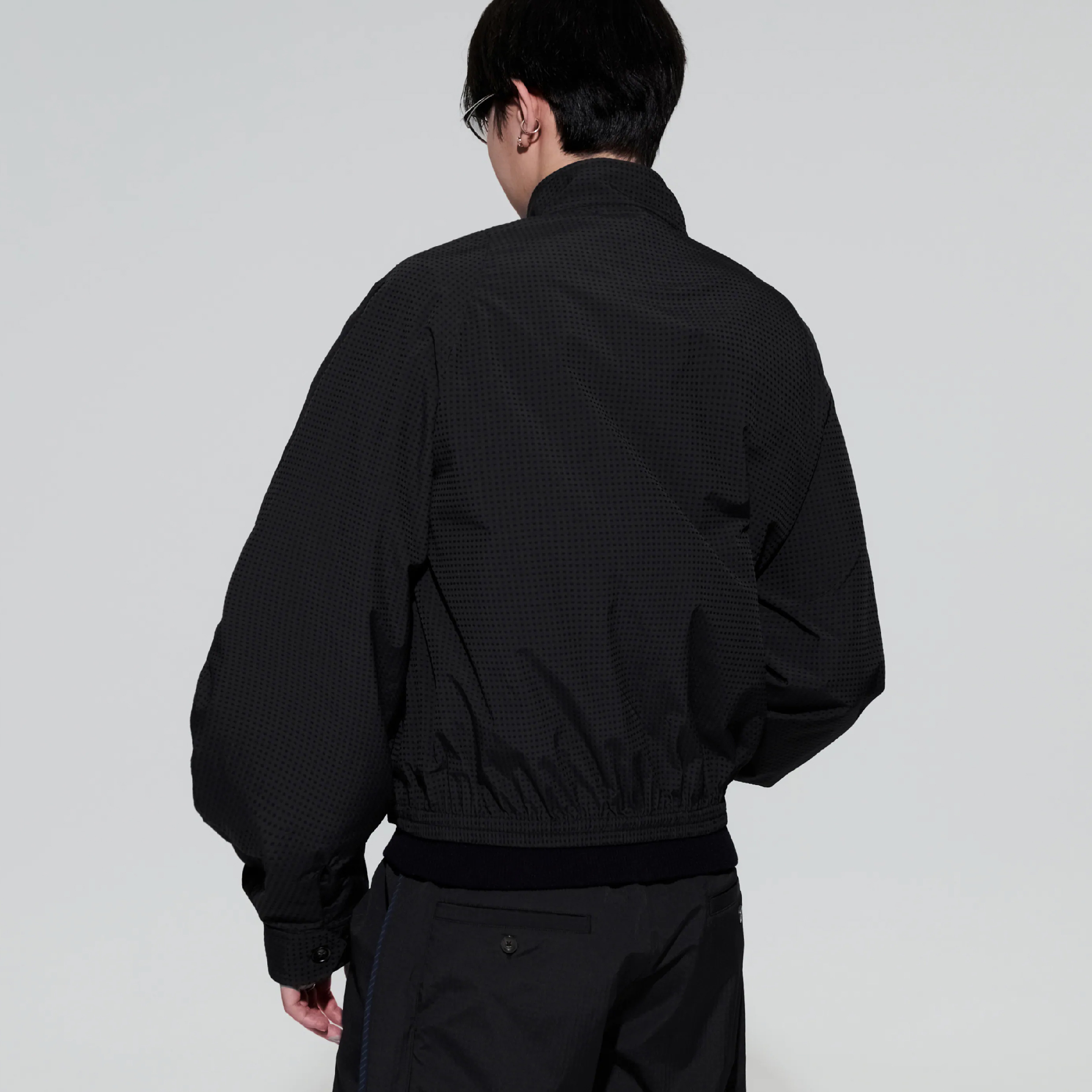 MELSIGN Plaid Utility Jacket